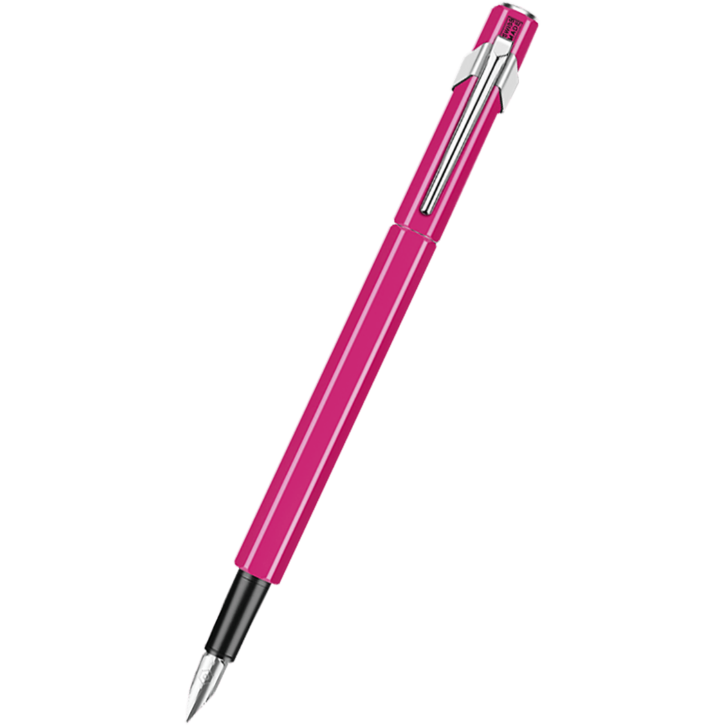 Caran d' Ache 849 Fountain Pen - Pink - Fine - Pen Boutique Ltd