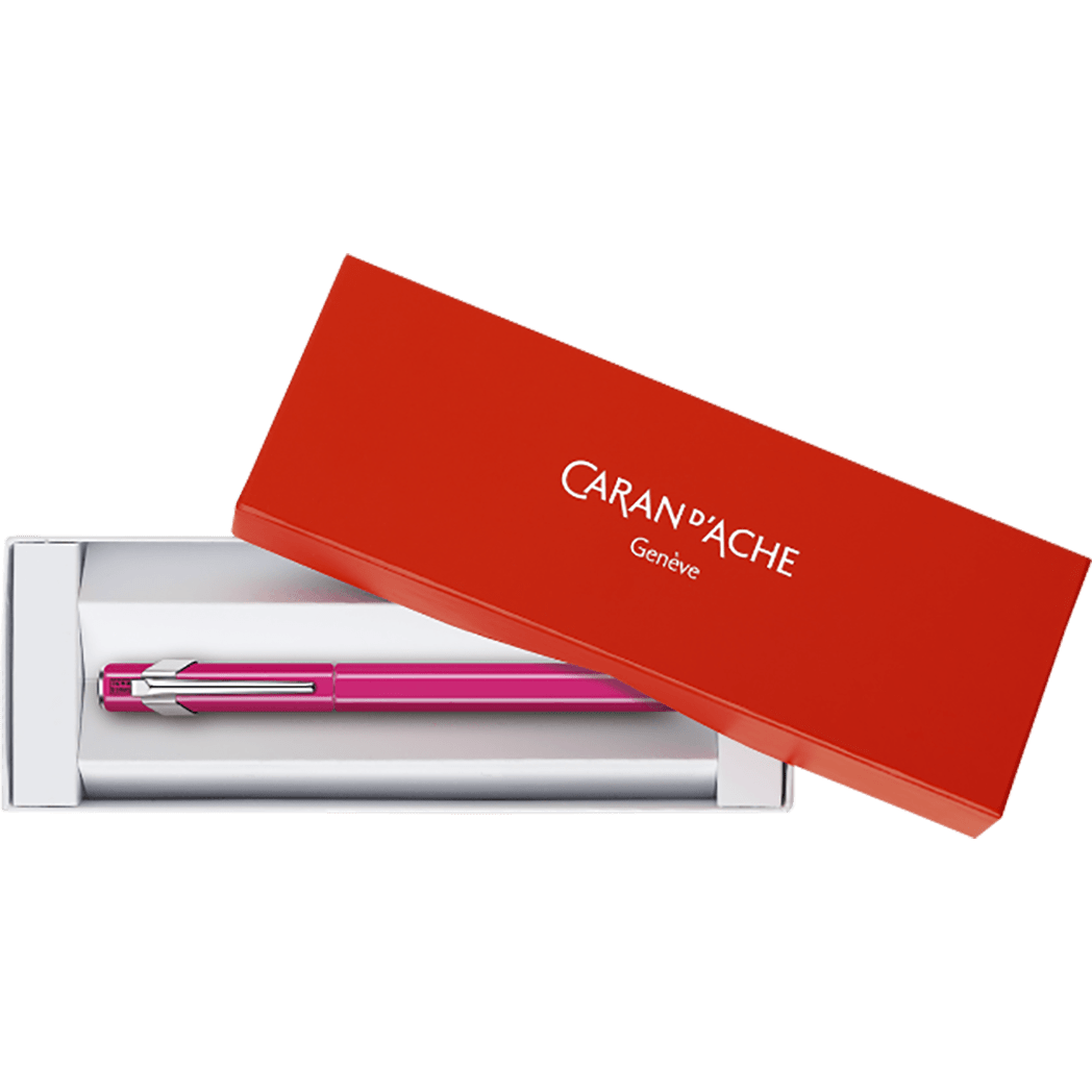 Caran d' Ache 849 Fountain Pen - Pink - Fine - Pen Boutique Ltd