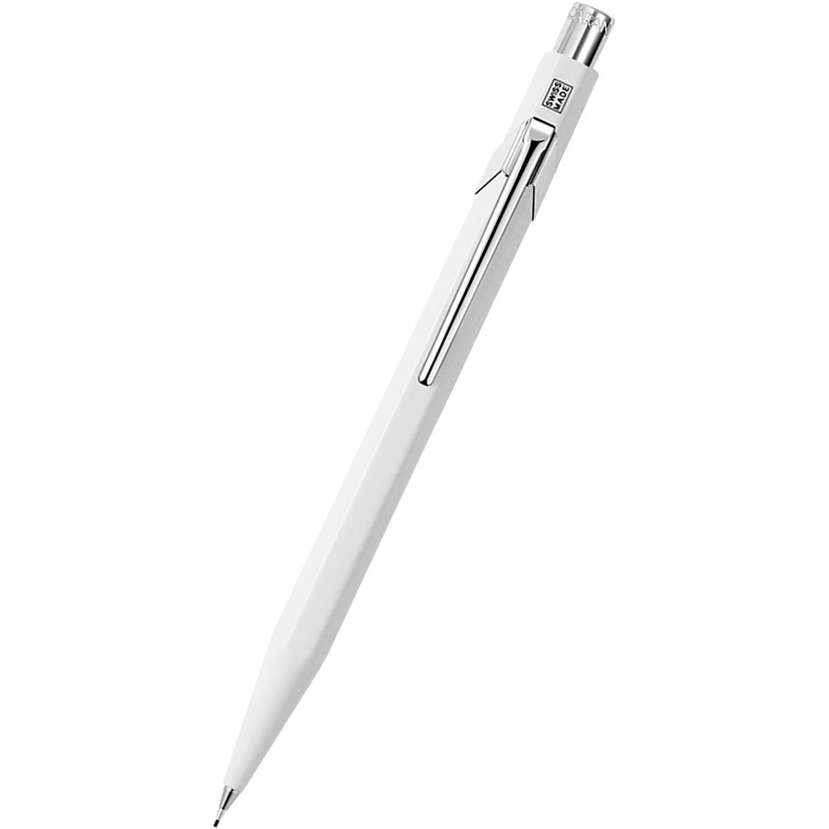 Caran d'Ache 844 Mechanical Pencil - White - 0.7mm - Pen Boutique Ltd