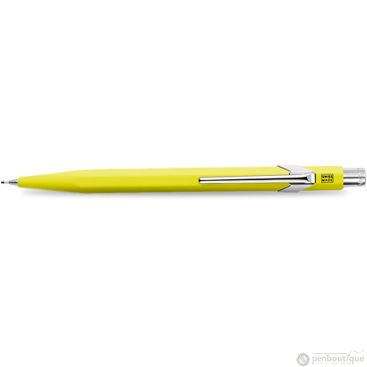 Caran d'Ache 844 Mechanical Pencil - Fluorescent Yellow - 0.7mm - Pen Boutique Ltd