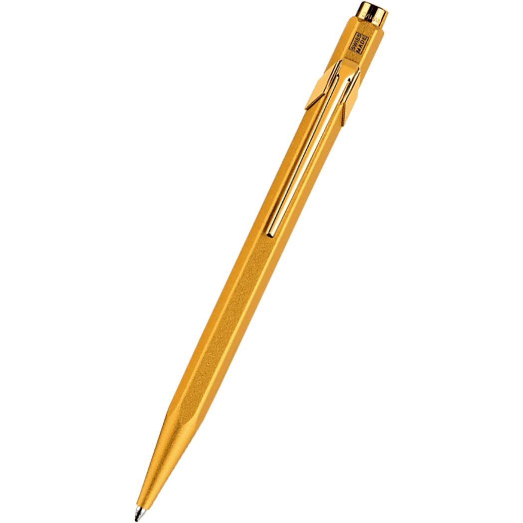 Caran d'Ache 849 Ballpoint Pen - Goldbar - Pen Boutique Ltd