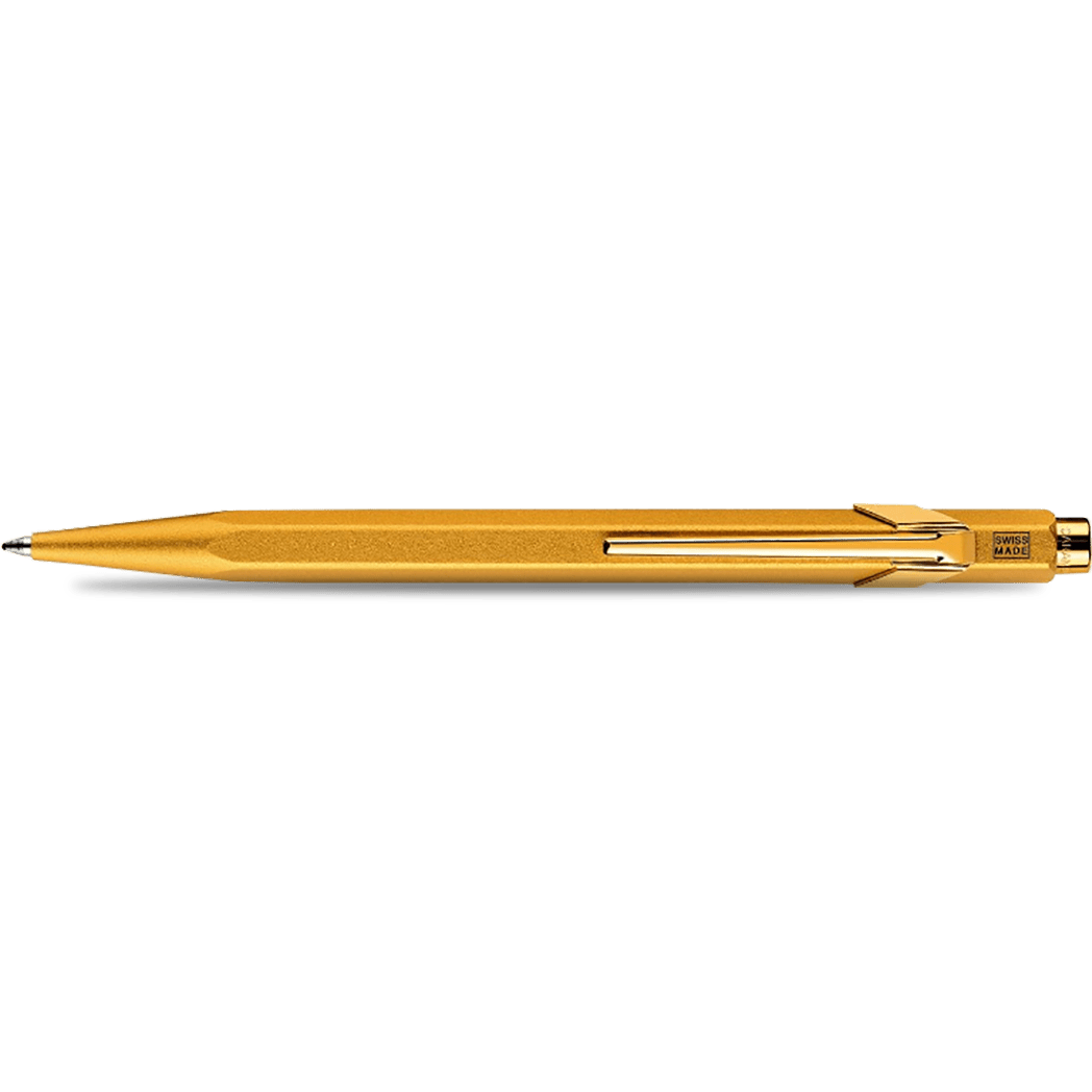 Caran d'Ache 849 Ballpoint Pen - Goldbar - Pen Boutique Ltd
