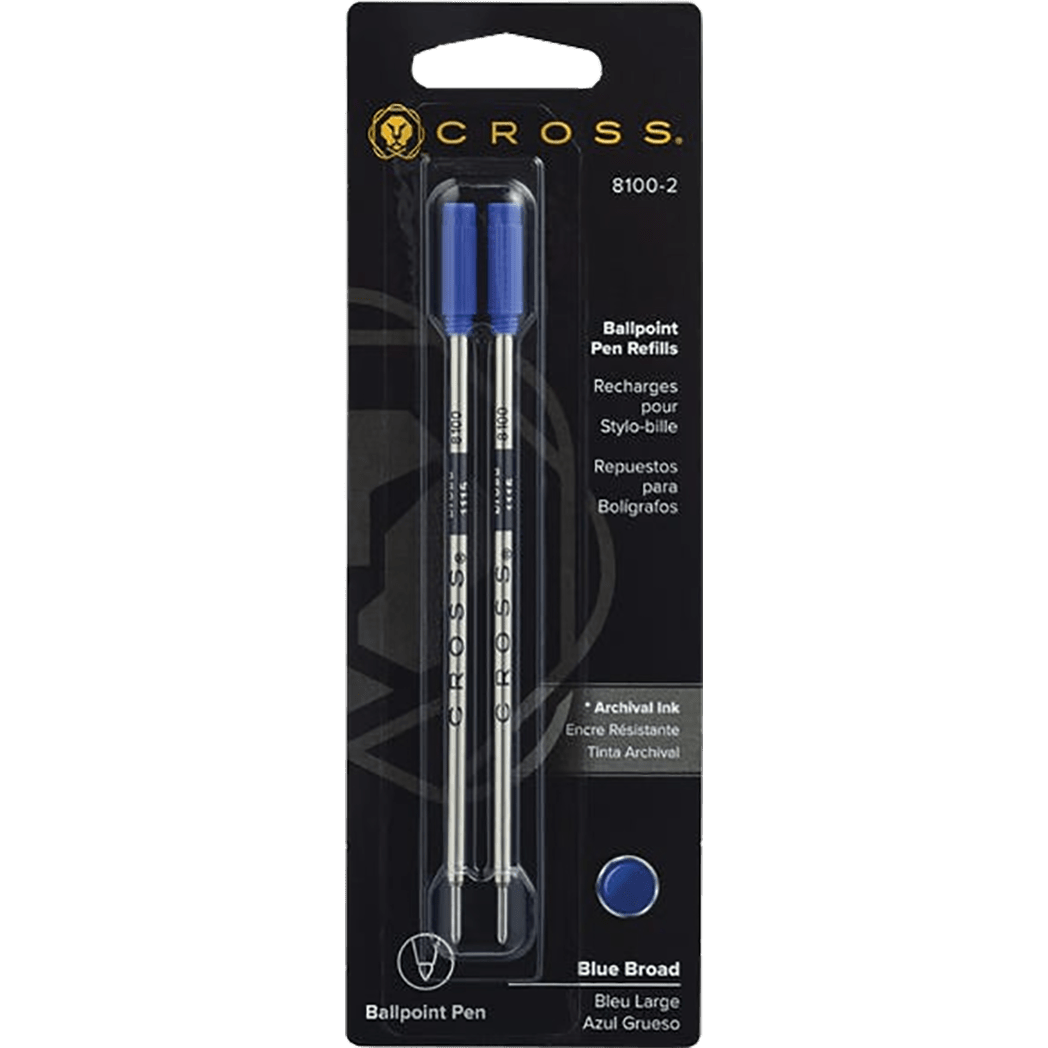 Cross Ballpoint Refill - Standard - Dual Pack - Pen Boutique Ltd