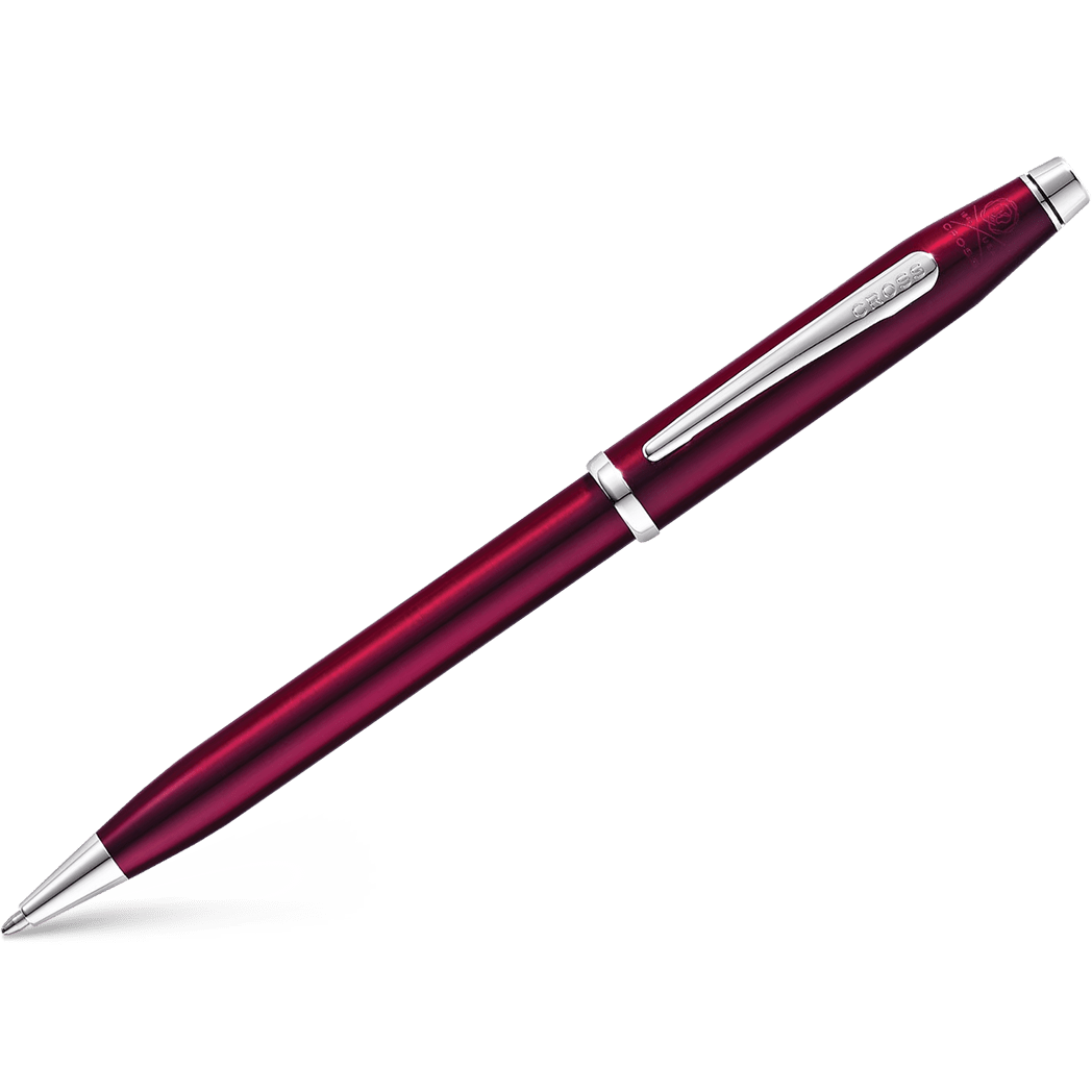 Cross Century II Ballpoint Pen - Translucent Plum - Pen Boutique Ltd