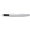 Cross Calais Fountain Pen - Satin Chrome - Medium - Pen Boutique Ltd
