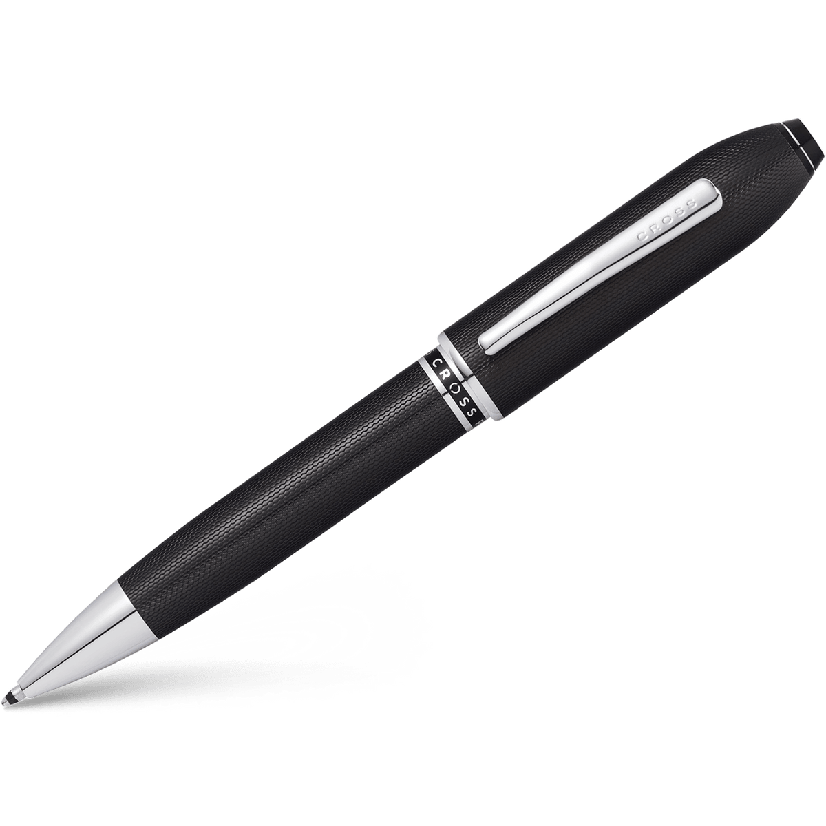 Cross Peerless TrackR Ballpoint Pen - Carbon Black - Pen Boutique Ltd