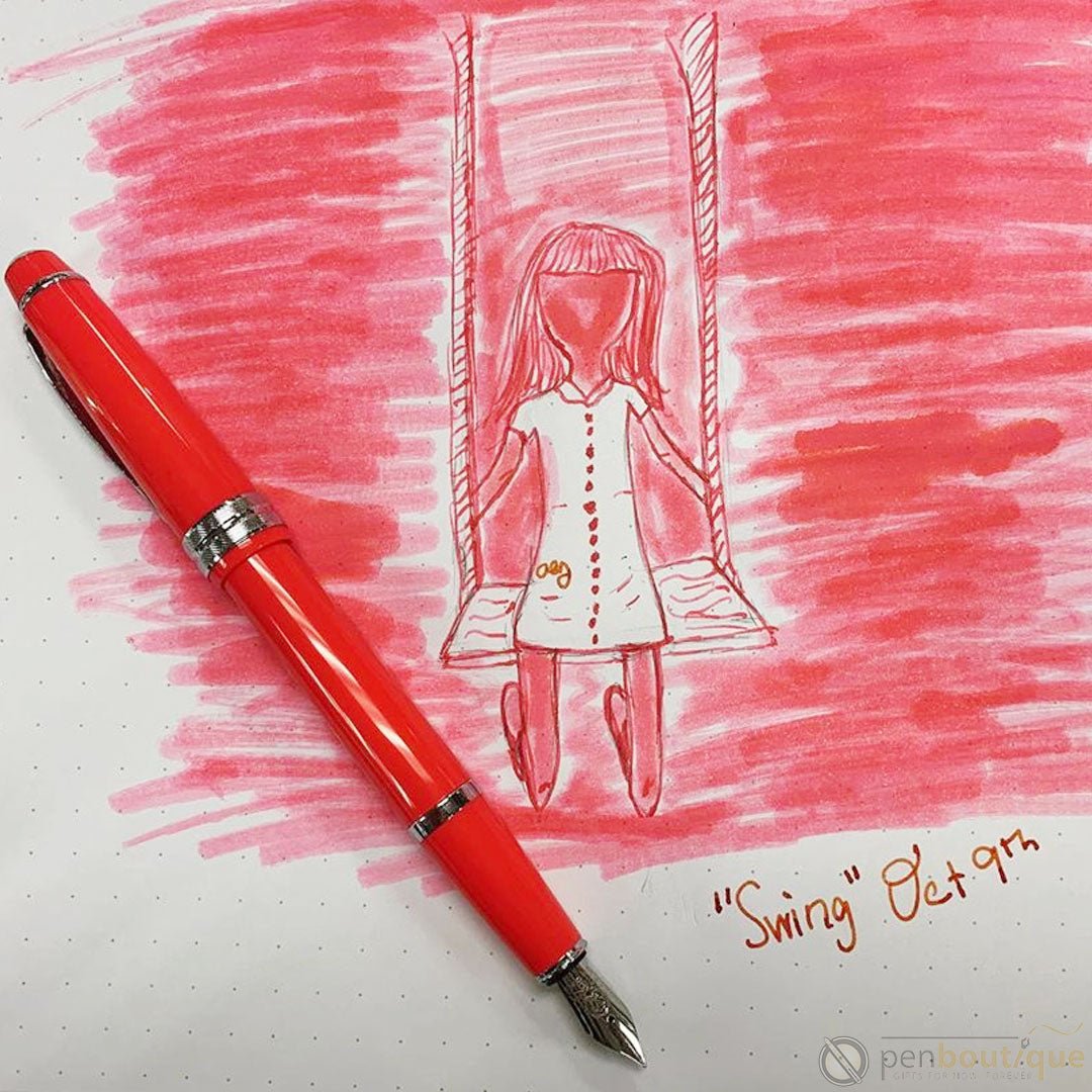 On Sale : Cross Bailey Light Fountain Pen - Polished Coral - Pen Boutique Ltd