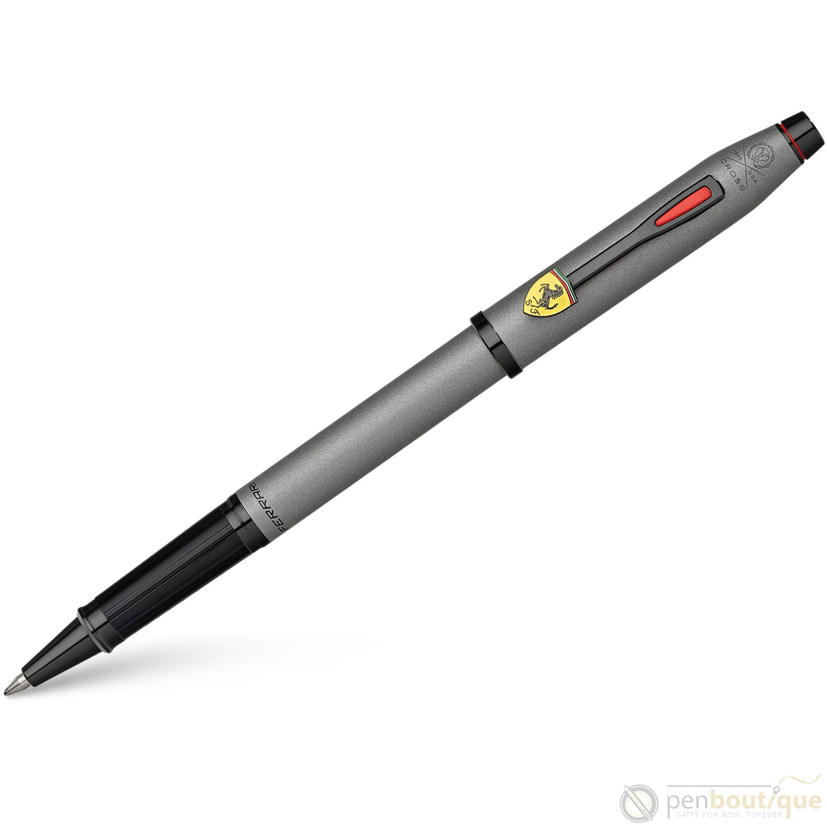 Cross Century II Rollerball Pen - Scuderia Ferrari - Titanium Gray - Pen Boutique Ltd