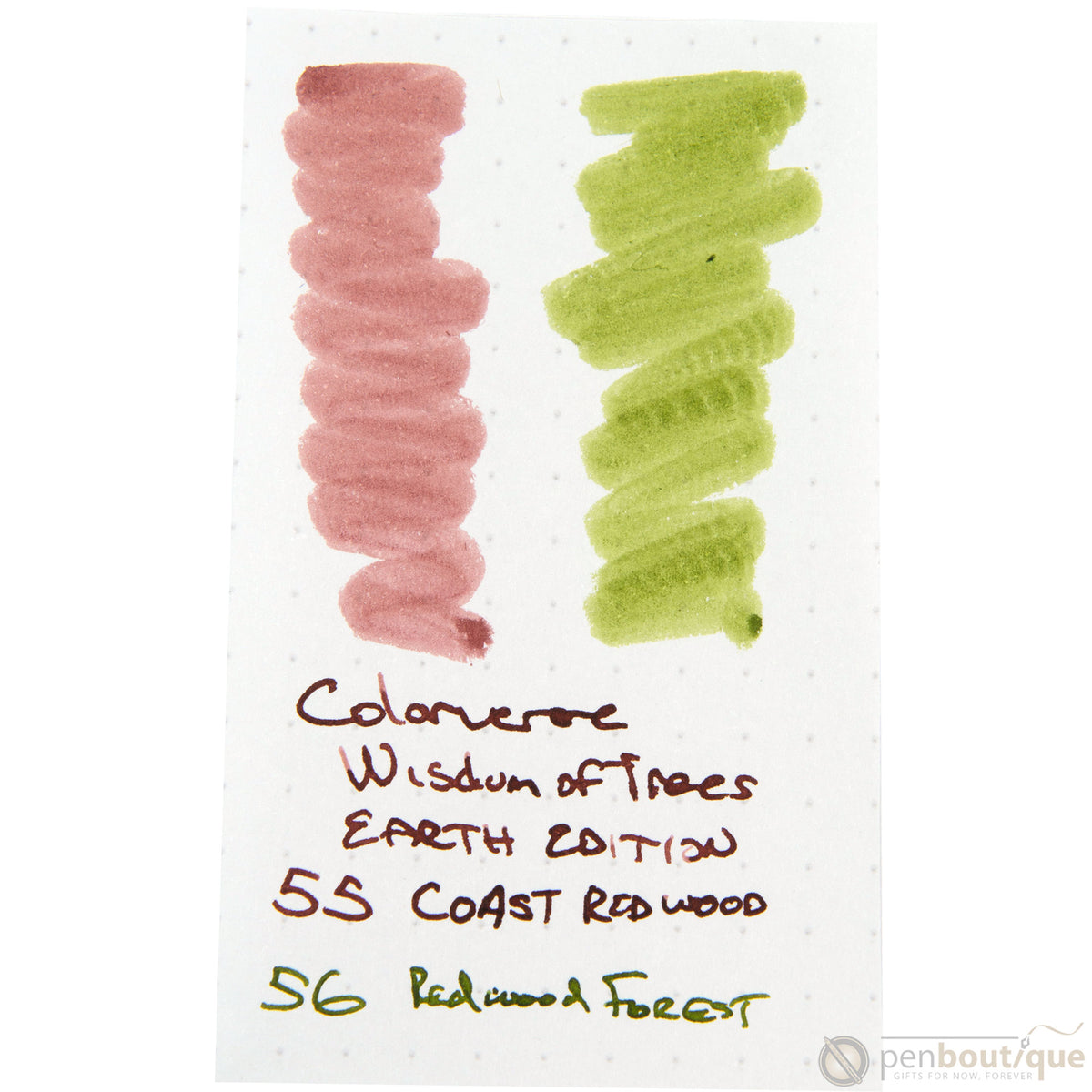 Colorverse Ink - Earth Edition - Coast Redwood & Redwood Forest - Pen Boutique Ltd