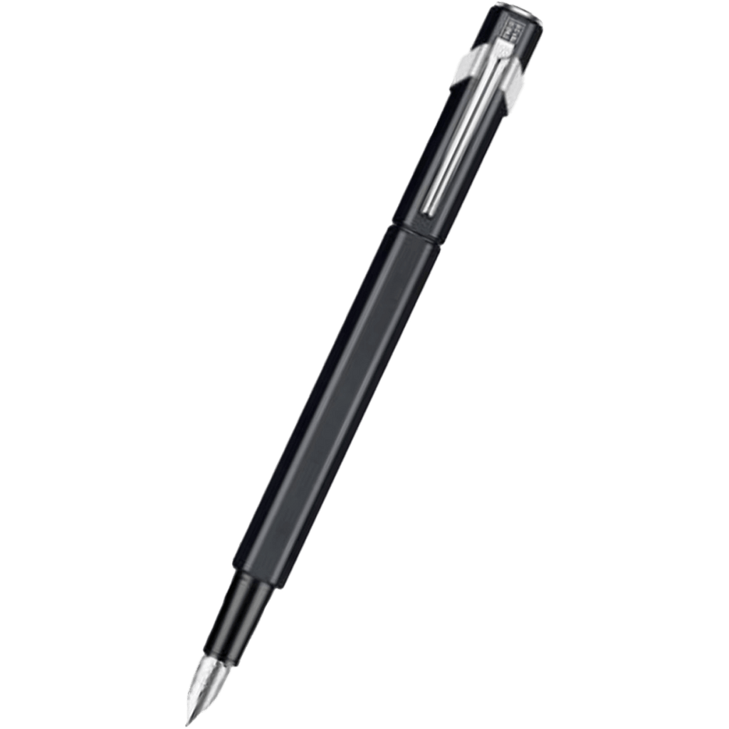 Caran D' Ache 849 Metal Fountain Pen - Black - Extra Fine Nib - Pen Boutique Ltd