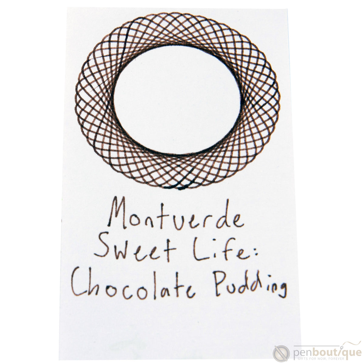 Monteverde Sweet Life Ink Bottle - Chocolate Pudding - 30ml - Pen Boutique Ltd