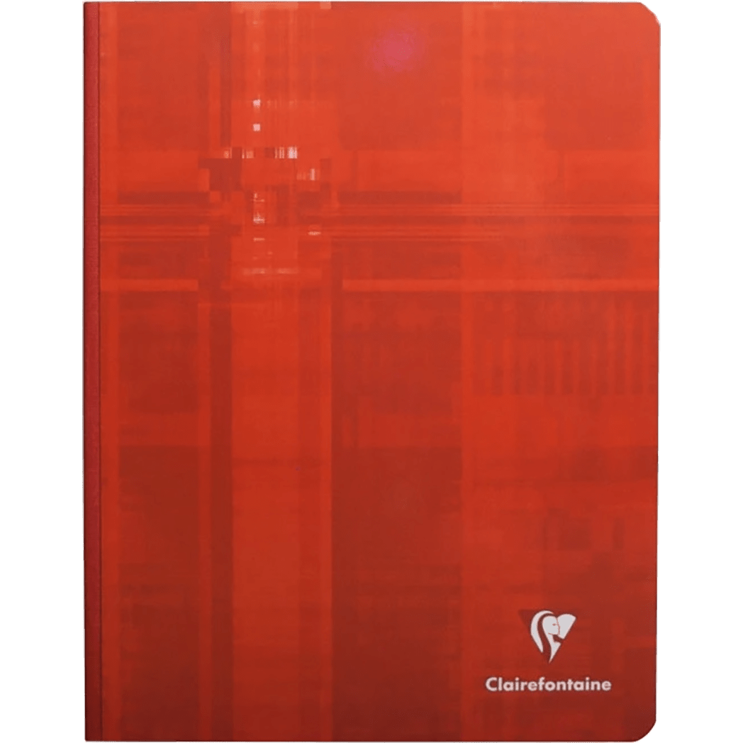 Clairefontaine Notebook French Ruled Clothbound 96 Sheets 8-1/4 x 11-3/4 - Pen Boutique Ltd