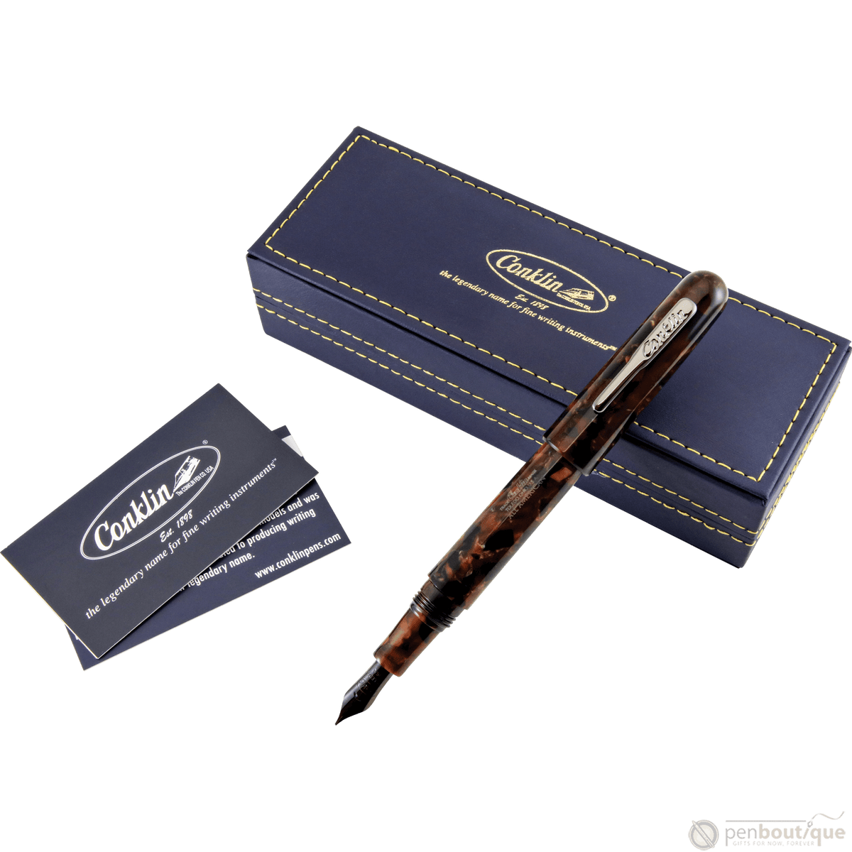 Conklin All American Collection Fountain Pen - Brownstone - Pen Boutique Ltd