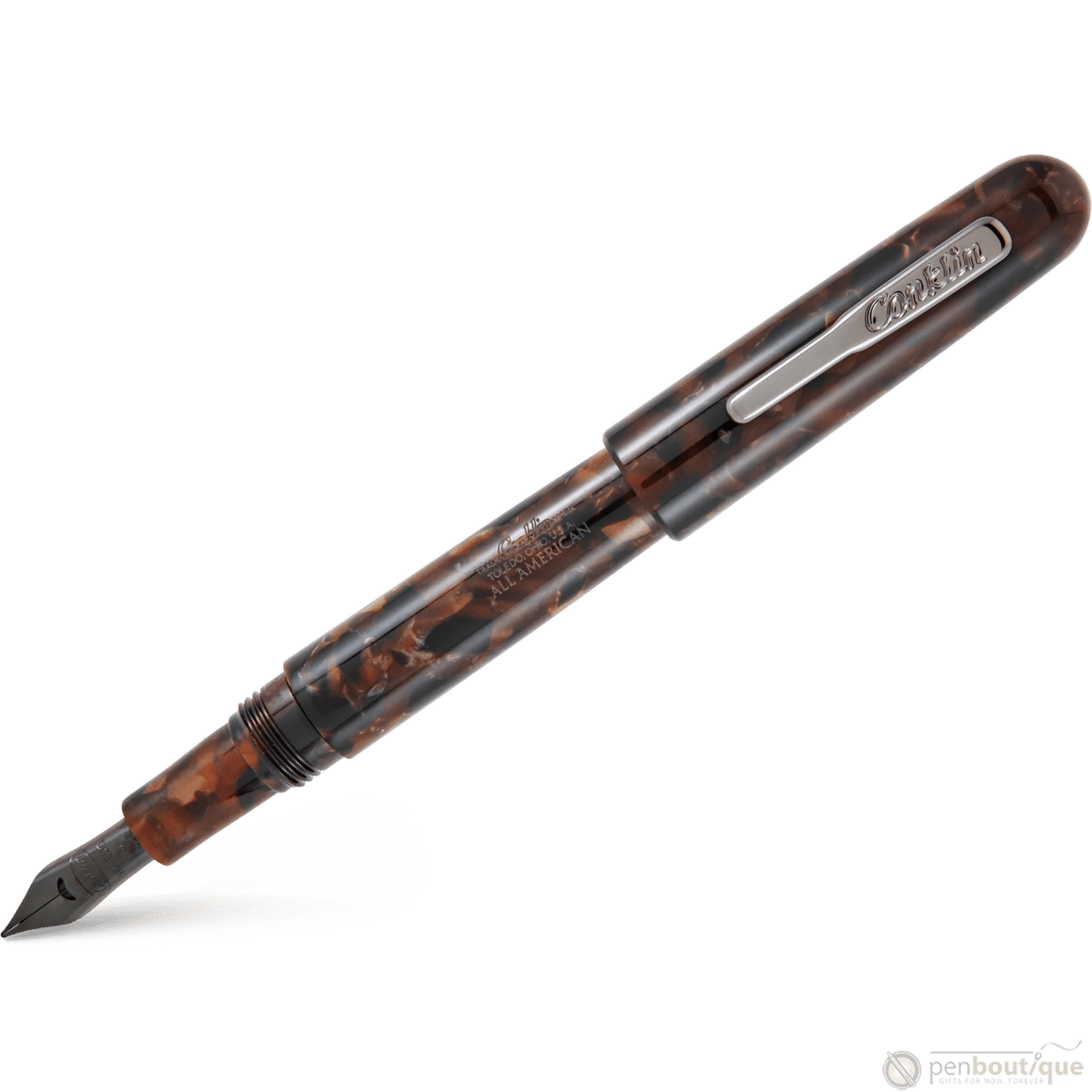 Conklin All American Collection Fountain Pen - Brownstone - Pen Boutique Ltd