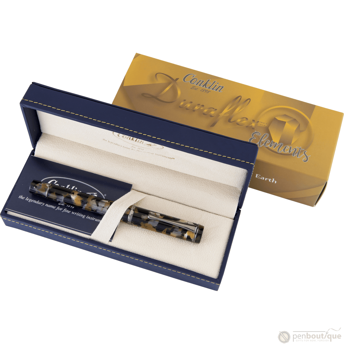 Conklin Duraflex Elements Fountain Pen - Earth (Limited Edition) - Pen Boutique Ltd
