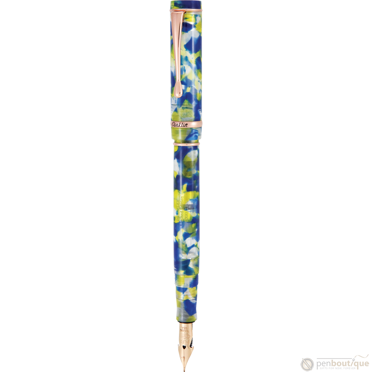 Conklin Duraflex Elements Fountain Pen - Water (Limited Edition) - Pen Boutique Ltd
