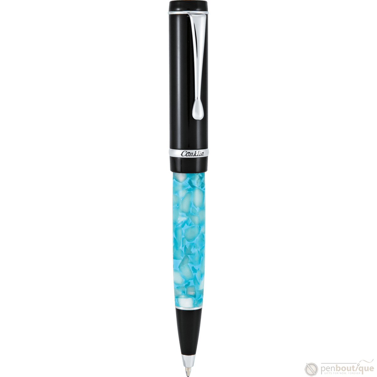 Conklin Duragraph Ballpoint Pen - Turquoise Nights - Pen Boutique Ltd