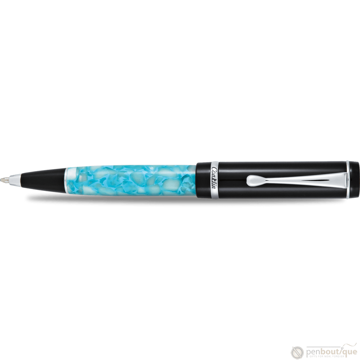 Conklin Duragraph Ballpoint Pen - Turquoise Nights - Pen Boutique Ltd