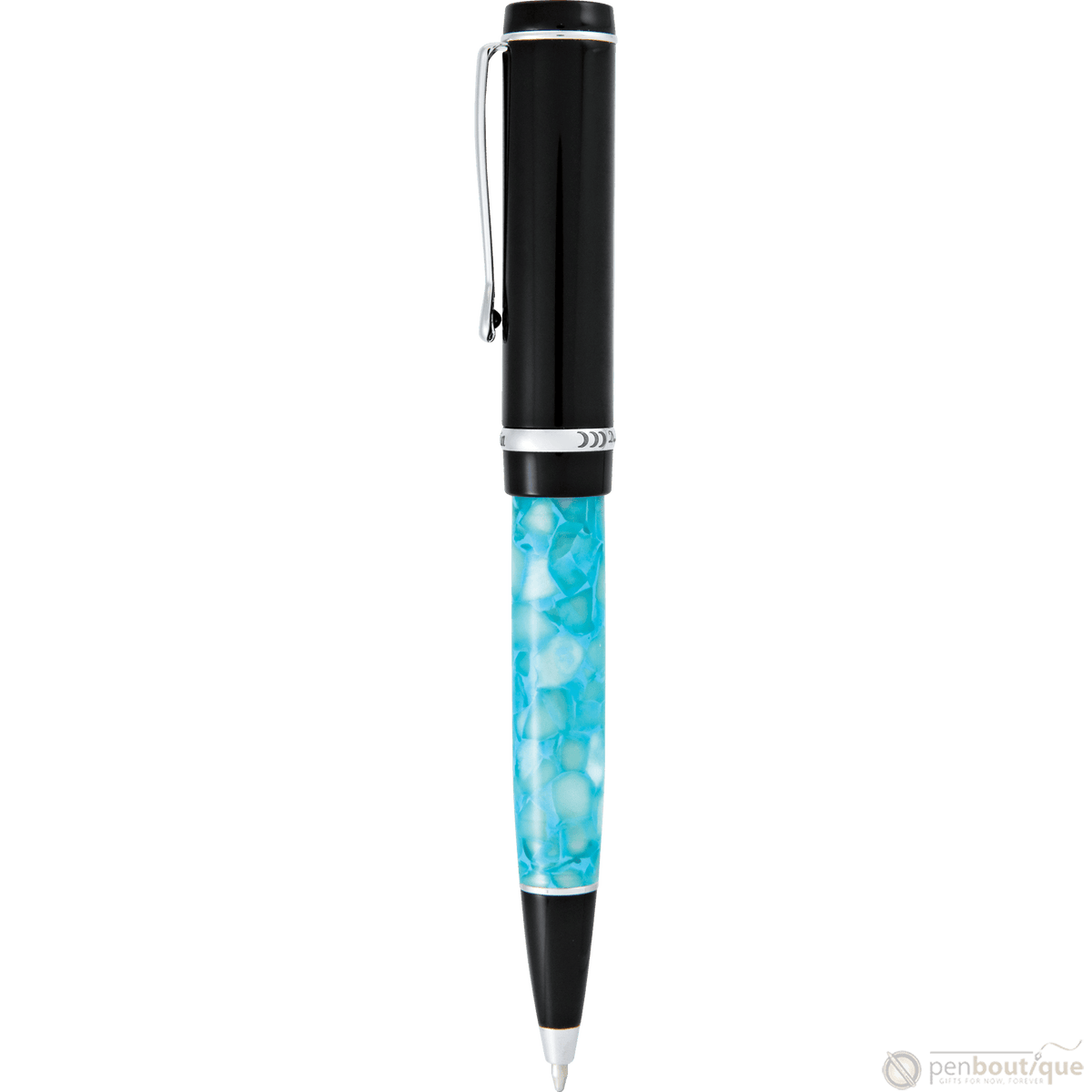 Conklin Duragraph Ballpoint Pen - Turquoise Nights - Pen Boutique Ltd