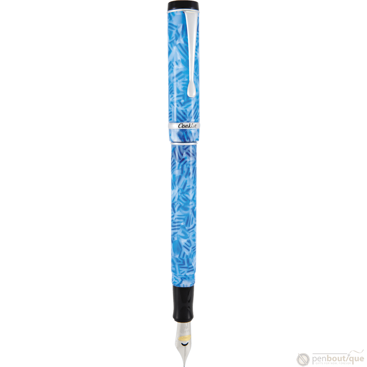 Conklin Duragraph Fountain Pen - Ice Blue - Pen Boutique Ltd