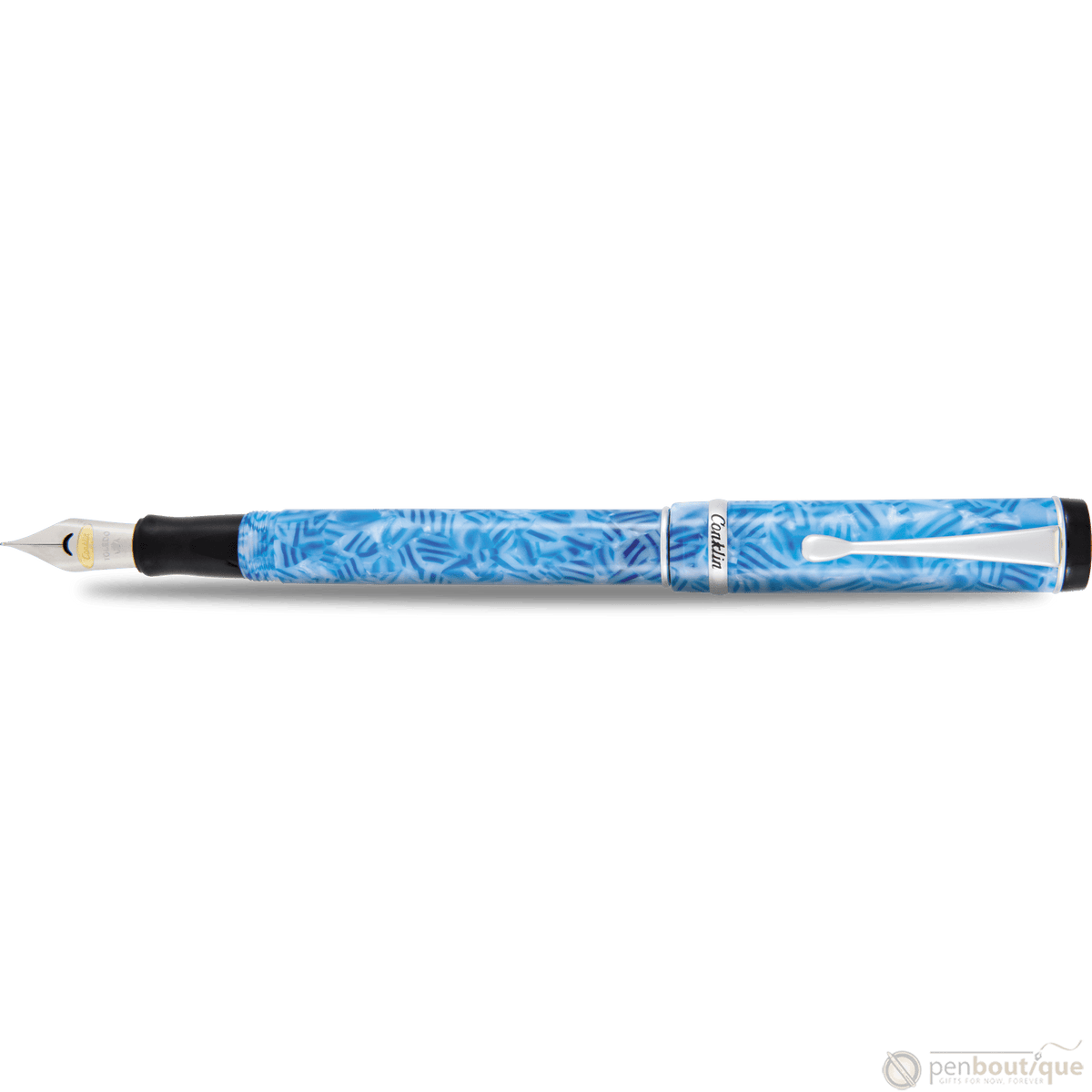 Conklin Duragraph Fountain Pen - Ice Blue - Pen Boutique Ltd