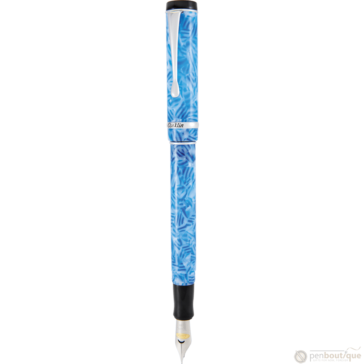 Conklin Duragraph Fountain Pen - Ice Blue - Pen Boutique Ltd