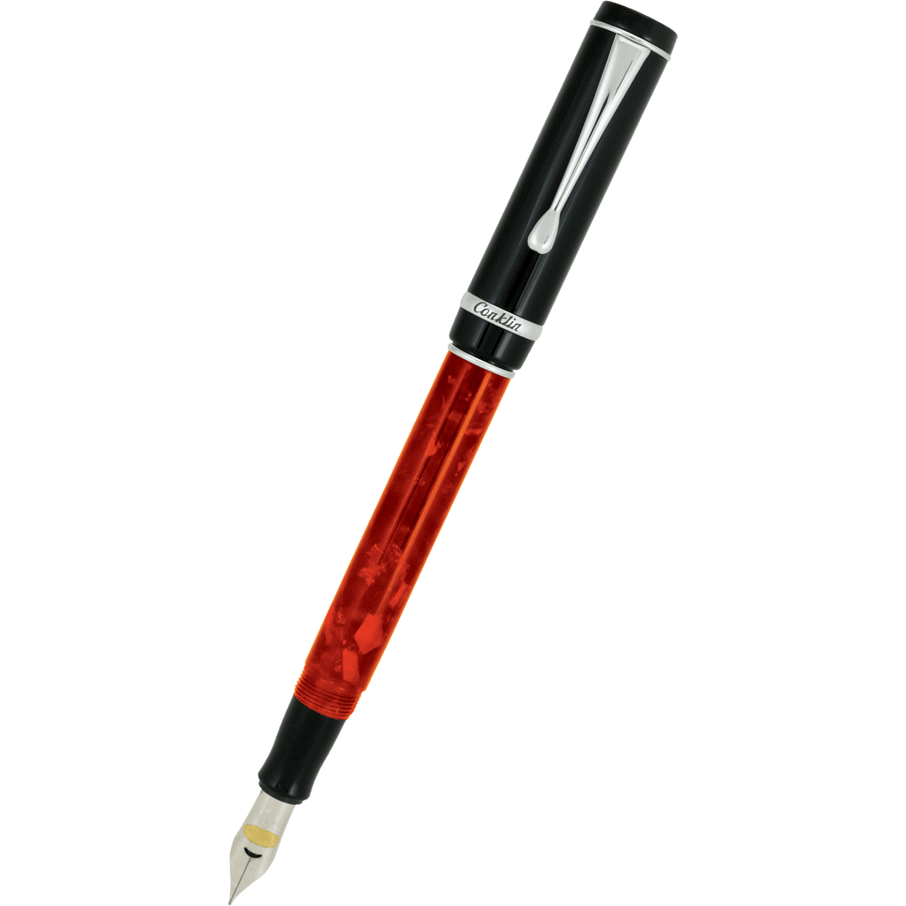 Conklin Duragraph Fountain Pen - Red Nights - Pen Boutique Ltd
