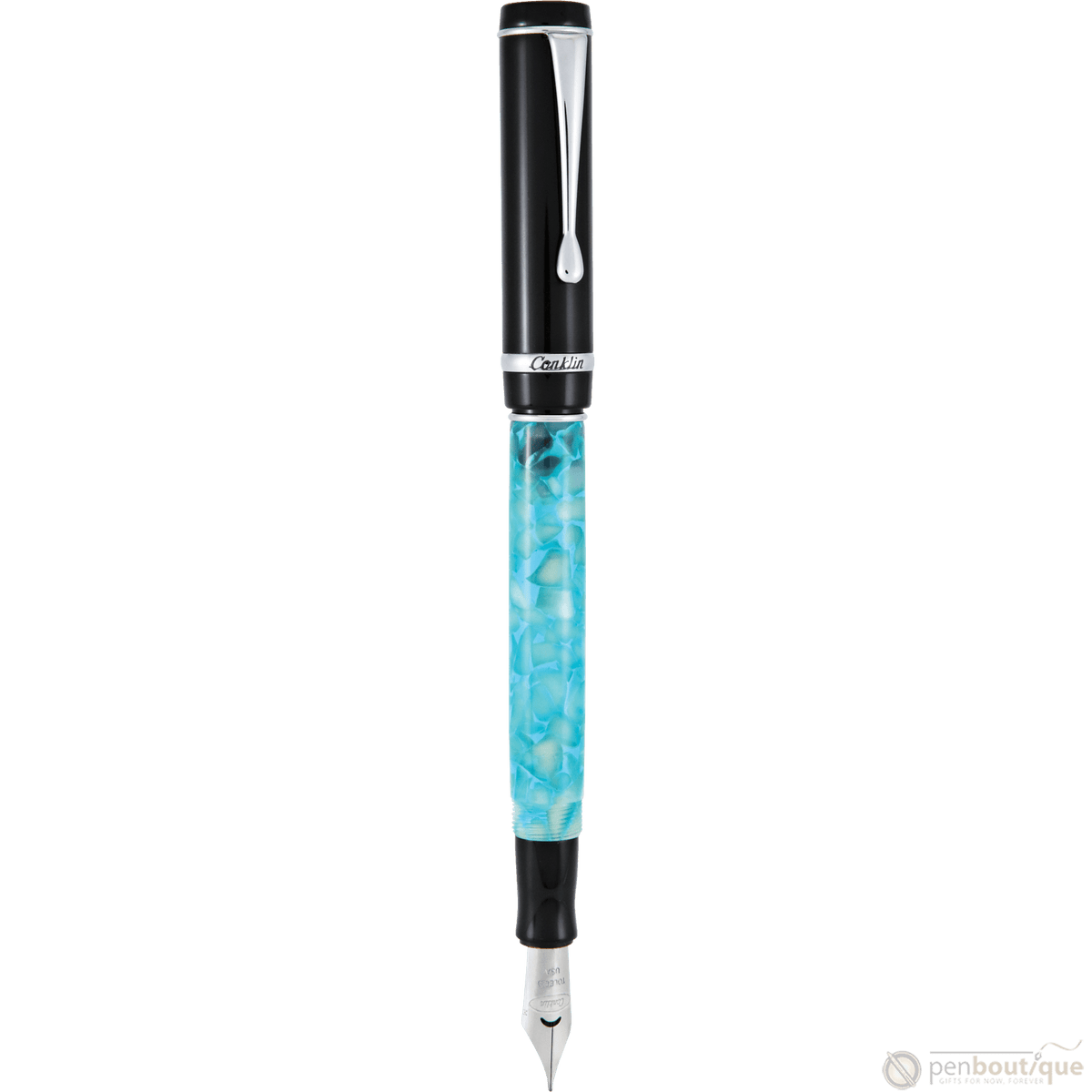 Conklin Duragraph Fountain Pen - Turquoise Nights - Pen Boutique Ltd
