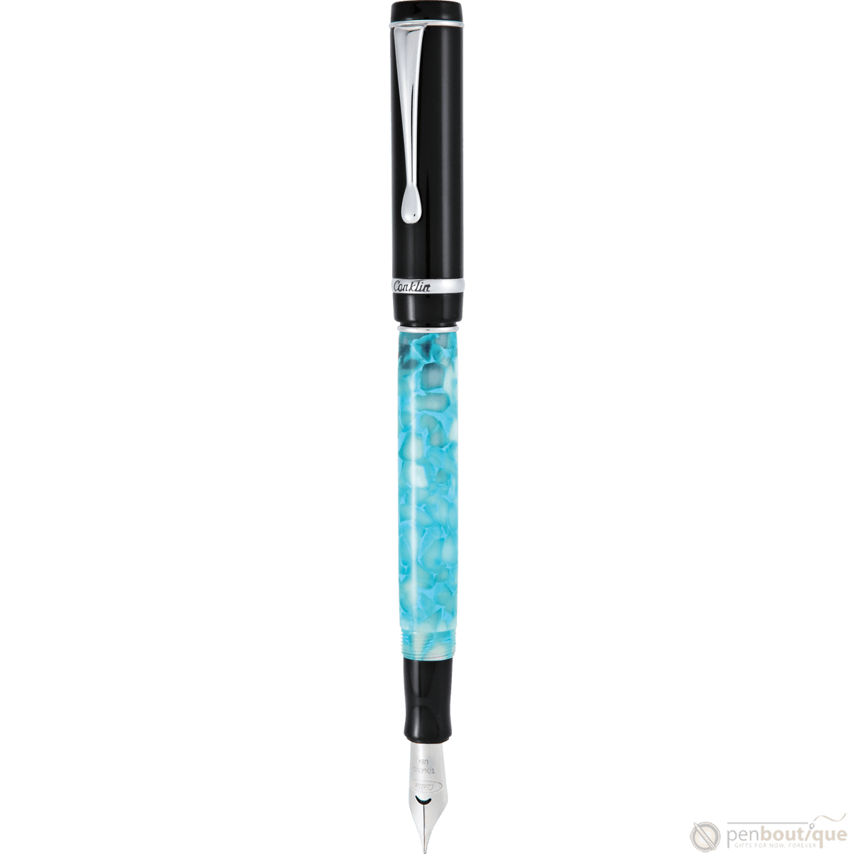 Conklin Duragraph Fountain Pen - Turquoise Nights - Pen Boutique Ltd