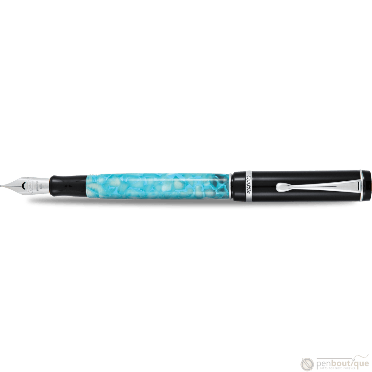 Conklin Duragraph Fountain Pen - Turquoise Nights - Pen Boutique Ltd