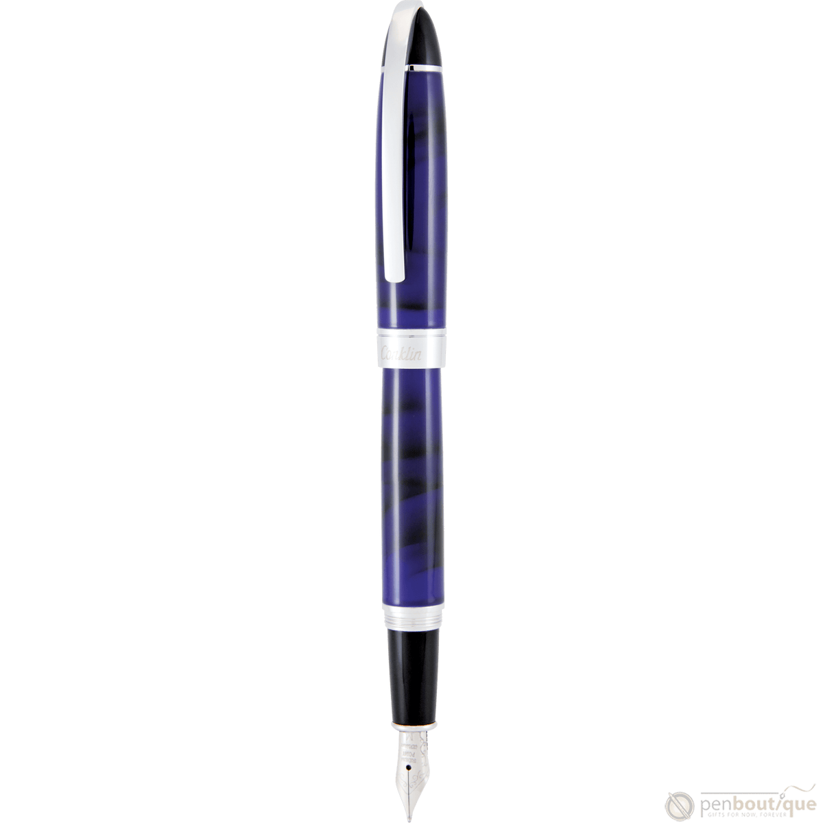 Conklin Victory Fountain Pen - Royal Blue - Pen Boutique Ltd