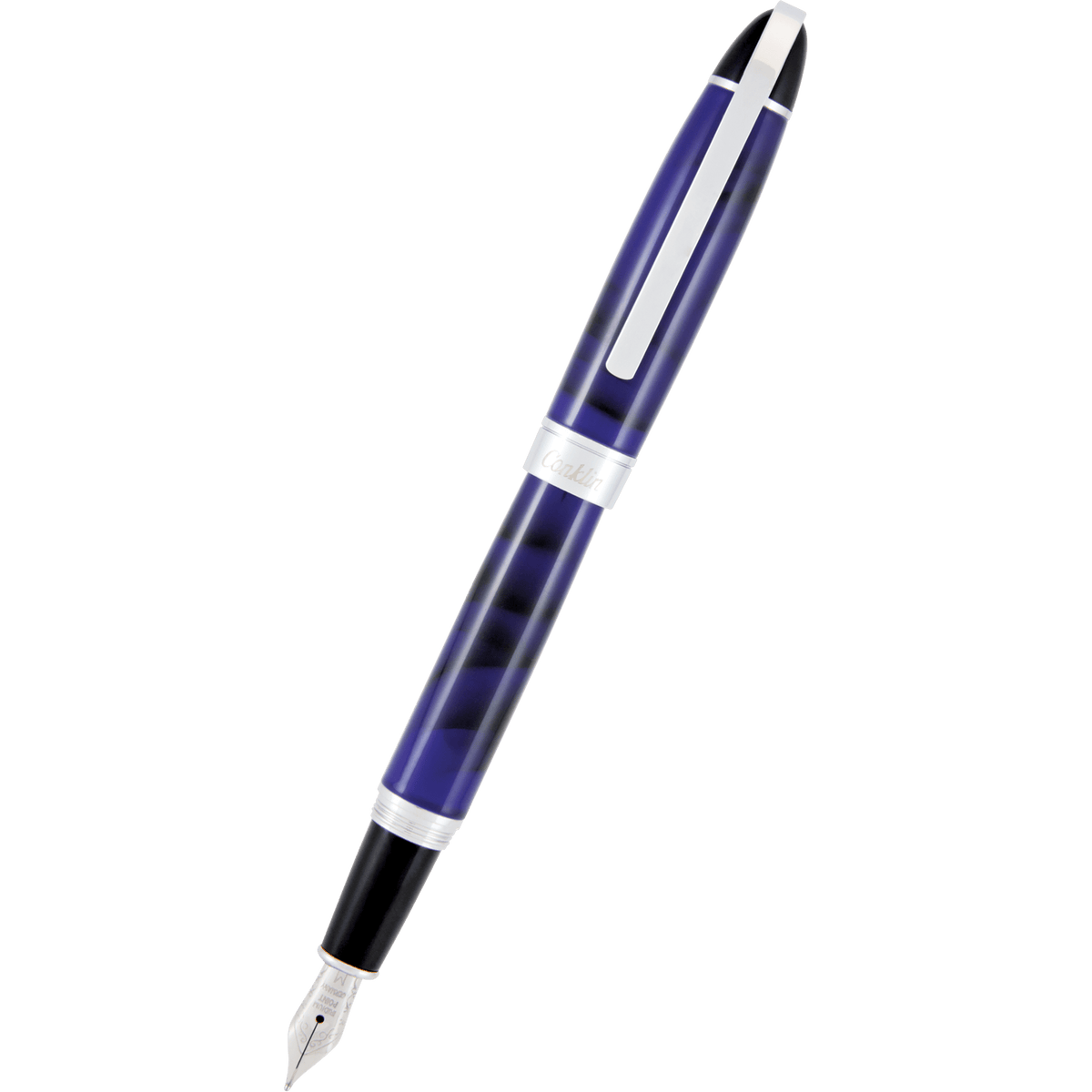 Conklin Victory Fountain Pen - Royal Blue - Pen Boutique Ltd