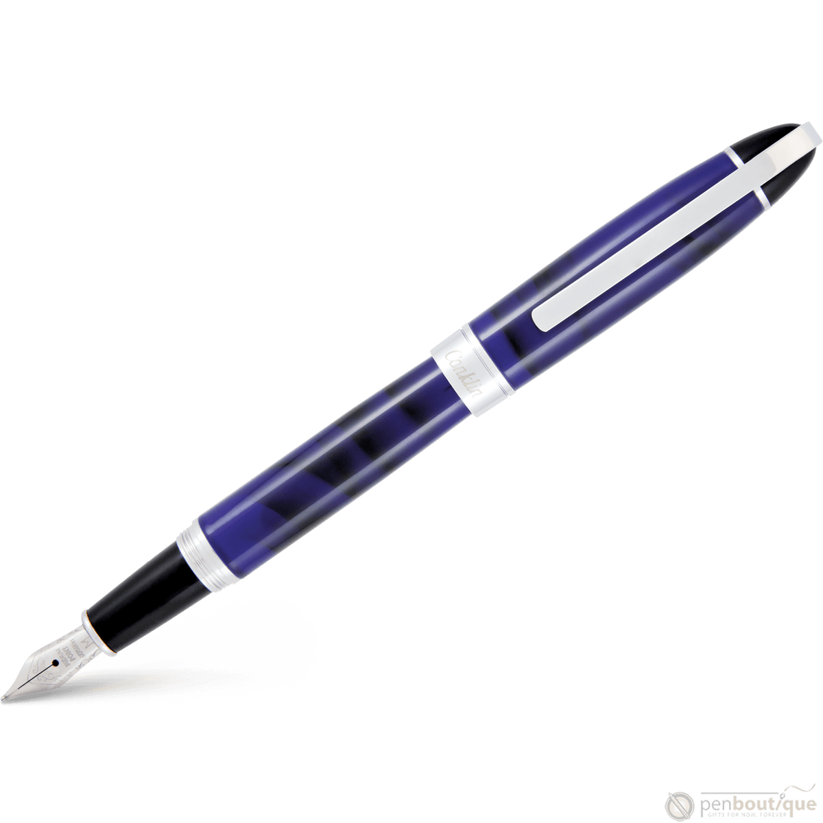 Conklin Victory Fountain Pen - Royal Blue - Pen Boutique Ltd