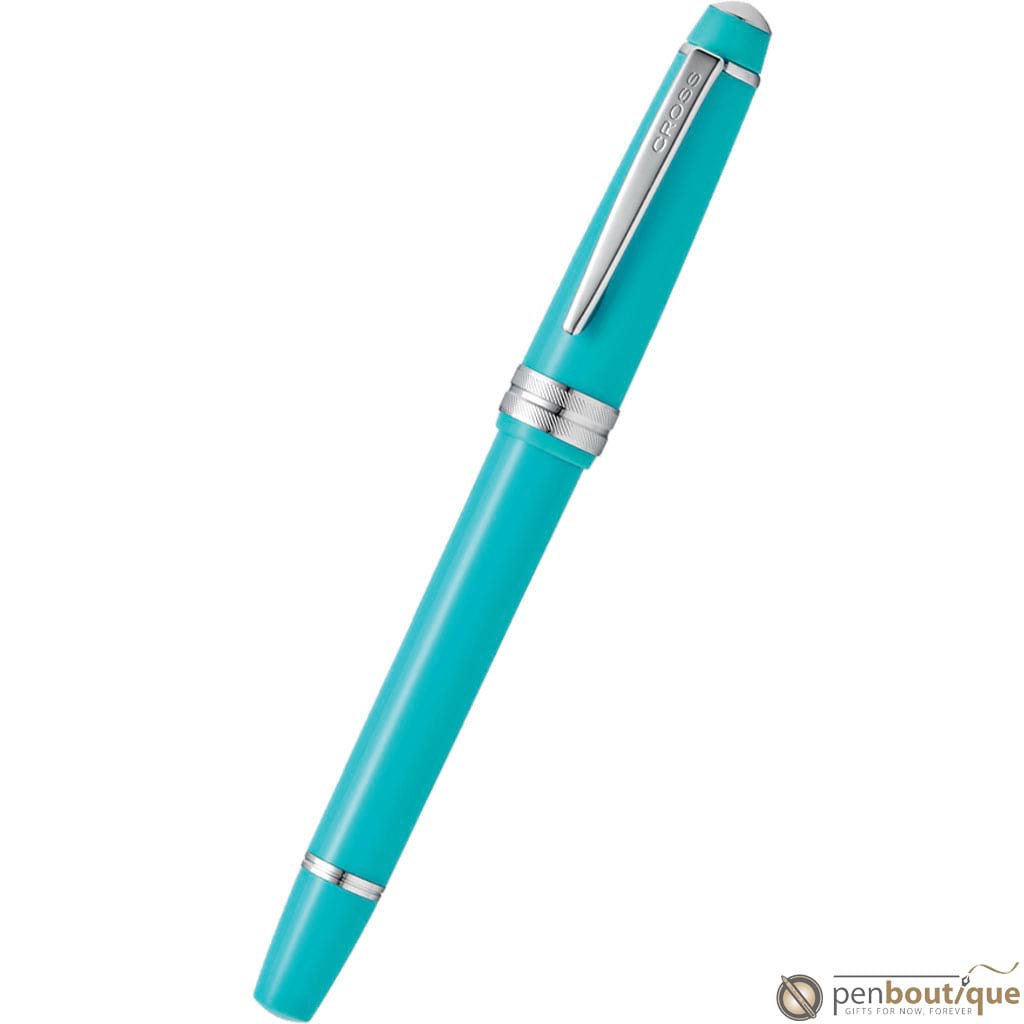 Cross Bailey Light Fountain Pen - Polished Teal - Pen Boutique Ltd