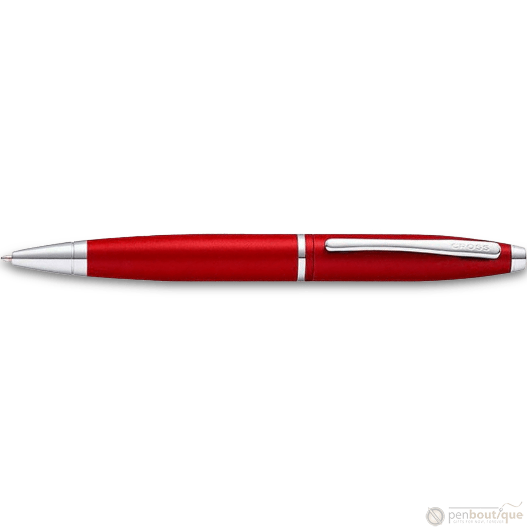 On Sale : Cross Calais Ballpoint Pen - Matte Metallic Crimson - Pen Boutique Ltd