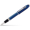 Cross Peerless Fountain Pen - Translucent Quartz Blue - Pen Boutique Ltd