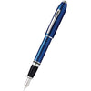 Cross Peerless Fountain Pen - Translucent Quartz Blue - Pen Boutique Ltd