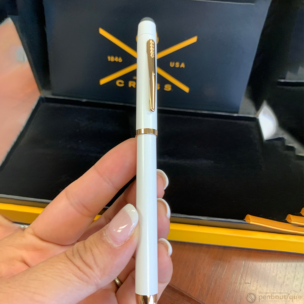Cross Tech3+ Multifunction Pen - Pearlescent White-Pen Boutique Ltd
