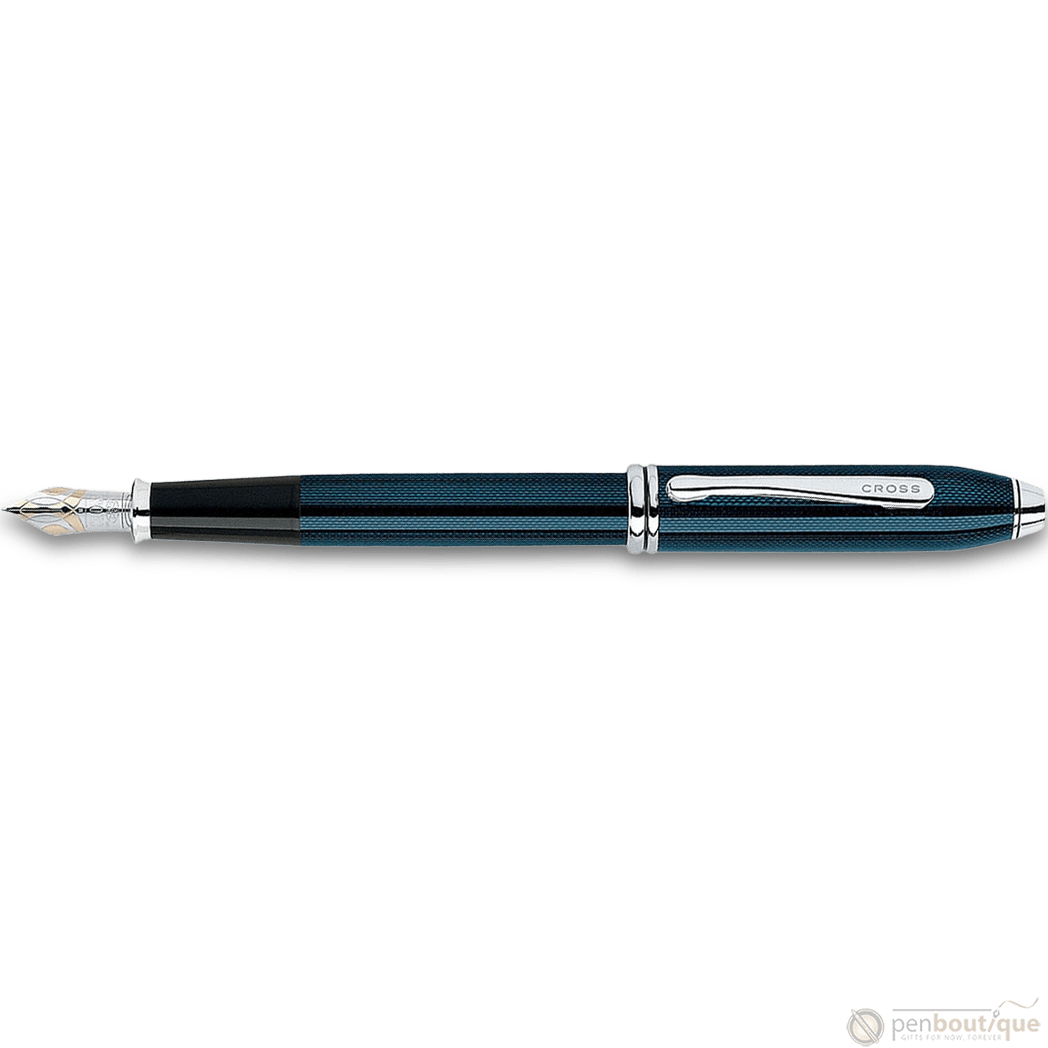 Cross Townsend Fountain Pen - Quartz Blue - Pen Boutique Ltd