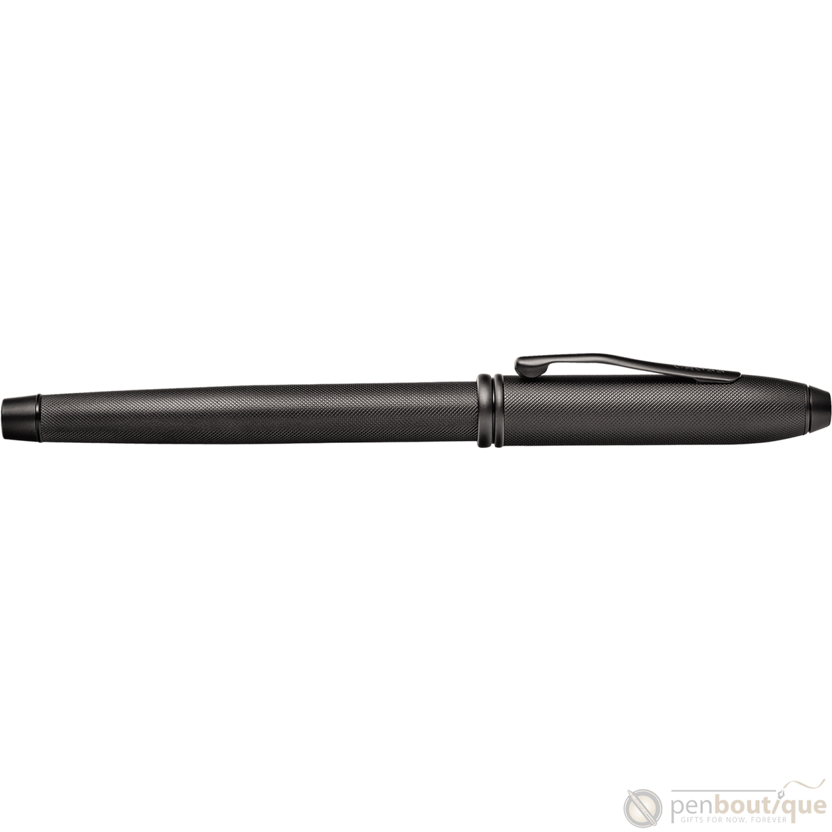Cross Townsend Fountain Pen - Black Micro Knurl - Pen Boutique Ltd