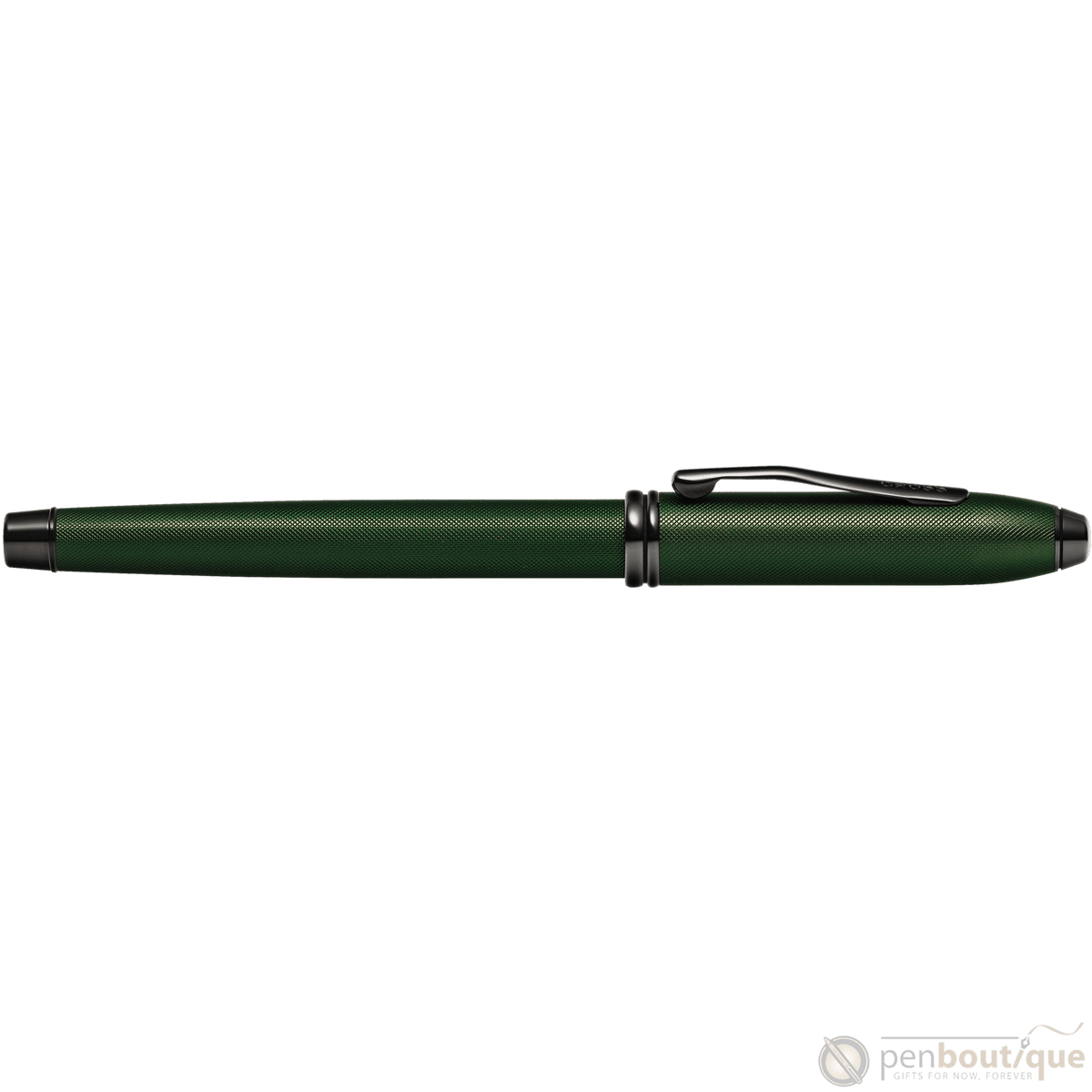 Cross Townsend Fountain Pen - Matte Green Micro Knurl - Pen Boutique Ltd