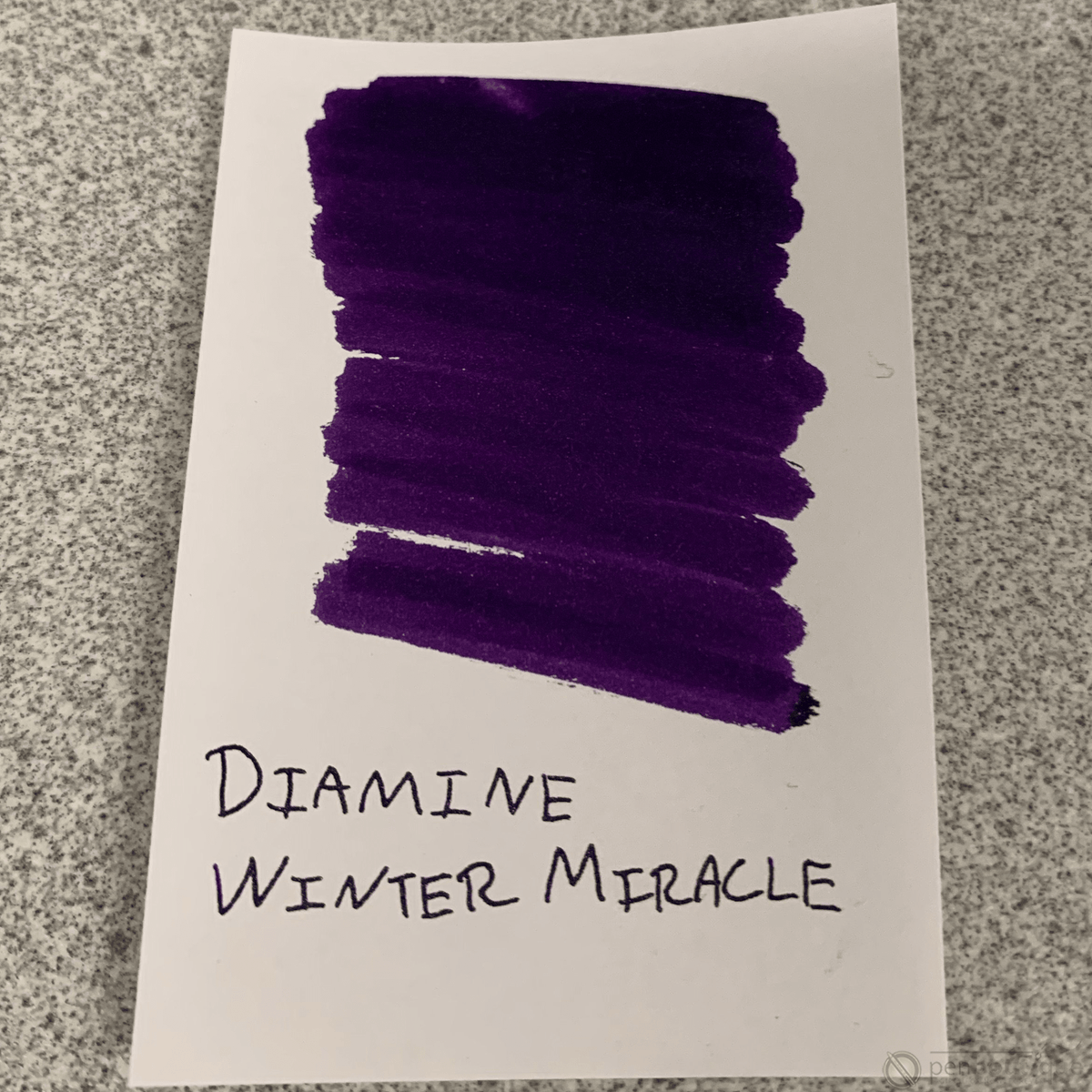 Diamine Ink Bottle - 2019 Inkvent - Blue Edition - Shimmer & Sheen Ink Bottle - Winter Miracle - 50ml - Pen Boutique Ltd