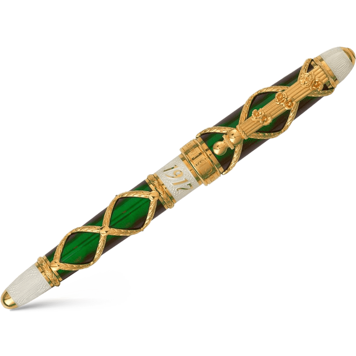 David Oscarson Russian Imperial Emerald Limited Edition Fountain Pen - Pen Boutique Ltd