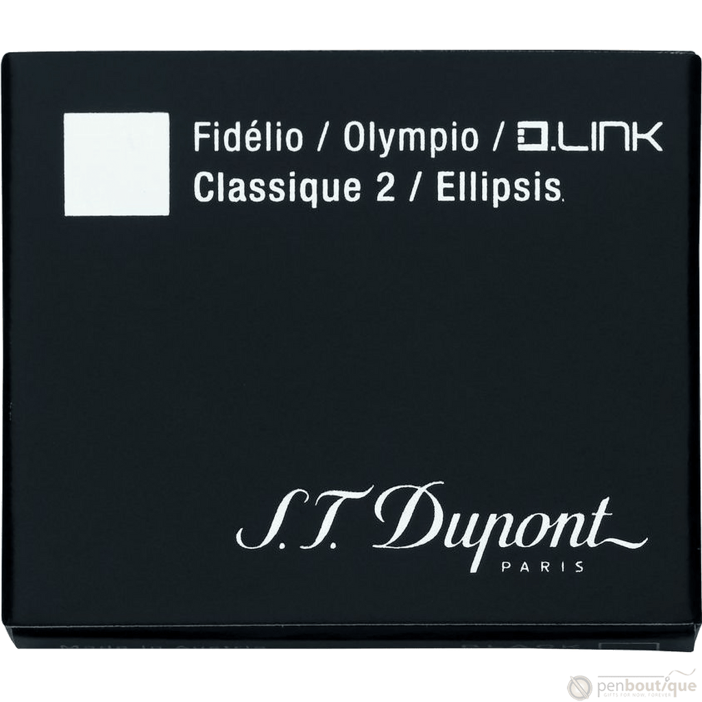 ST Dupont Black Ink Cartridges - Pen Boutique Ltd
