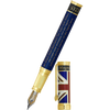 David Oscarson Magna Carta Fountain Pen - Translucent Sapphire - Pen Boutique Ltd