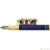 David Oscarson Magna Carta Fountain Pen - Translucent Sapphire - Pen Boutique Ltd