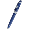 David Oscarson Sir Alexander Fleming Rollerball Pen - Translucent Blue - Pen Boutique Ltd