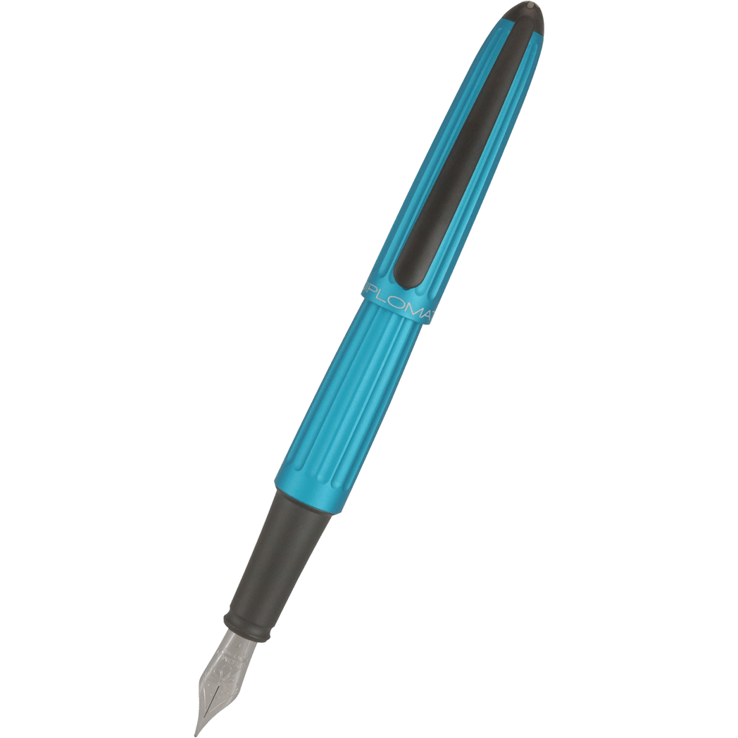 Diplomat Aero Fountain Pen - Turquoise - Pen Boutique Ltd