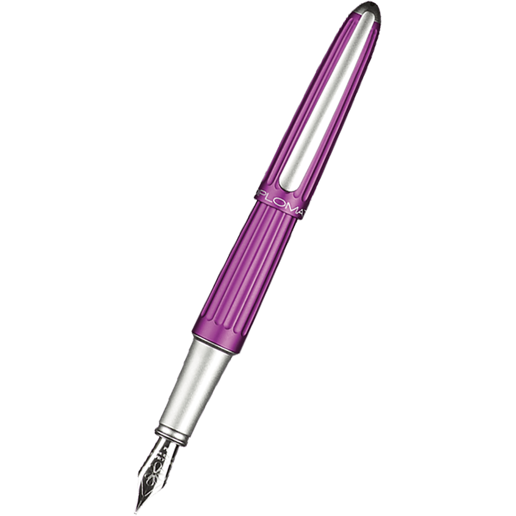 Diplomat Aero Violet Fountain Pen - Pen Boutique Ltd