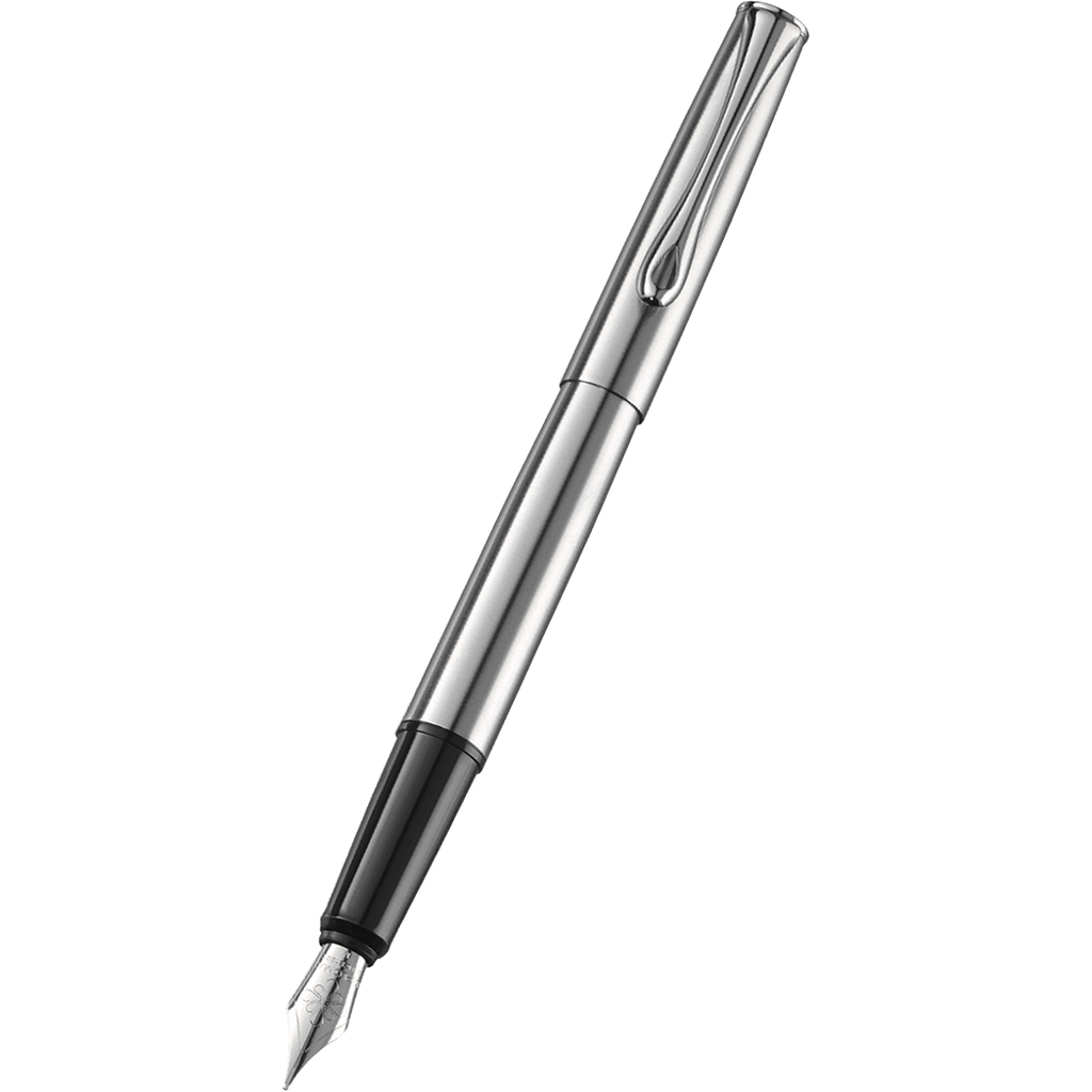Diplomat Esteem Fountain Pen - Matte Chrome - Pen Boutique Ltd